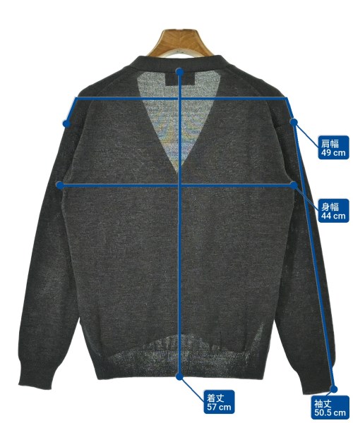 PRADA（プラダ）カーディガン グレー サイズ:38(M位) レディース/2200661909041