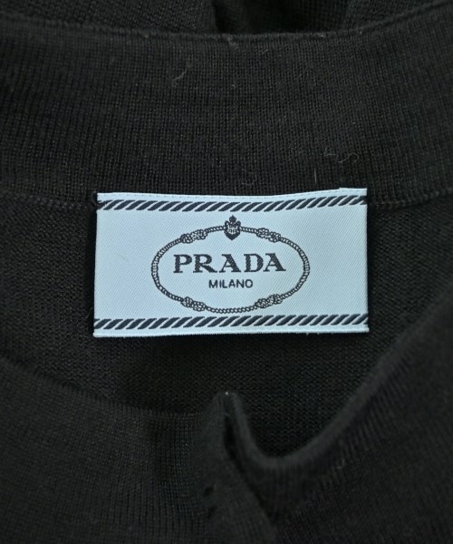 PRADA（プラダ）カーディガン 黒 サイズ:42(L位) レディース/2200661909058