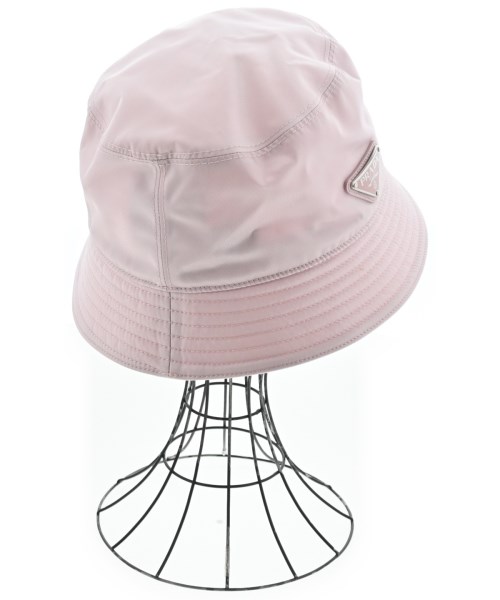 PRADA（プラダ）ハット ピンク サイズ:L レディース/2200661909089