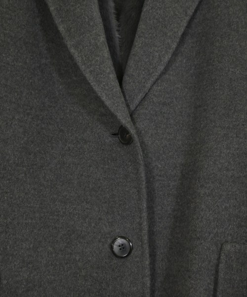 PRADA（プラダ）チェスターコート グレー サイズ:36(XS位) レディース/2200660527024