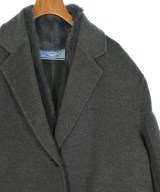 PRADA（プラダ）チェスターコート グレー サイズ:36(XS位) レディース/2200660527024