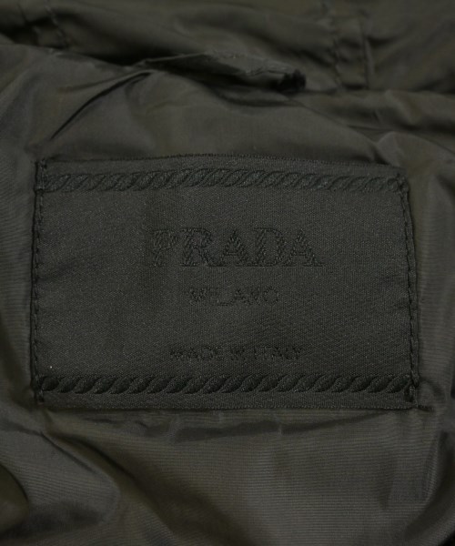 PRADA（プラダ）ダウンジャケット/ダウンベスト グレー サイズ:M レディース/2200662033042