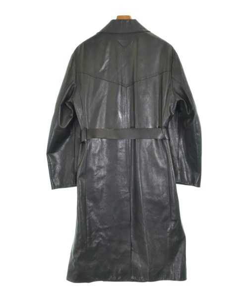 PRADA（プラダ）トレンチコート 黒 サイズ:-(L位) メンズ/2200710672018