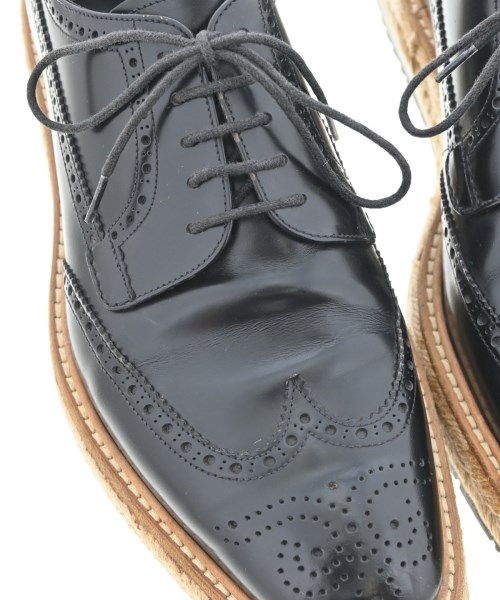 PRADA（プラダ）ビジネス・ドレスシューズ 黒 サイズ:UK6 1/2(25.5cm位) メンズ/2200700277162