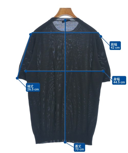 PRADA（プラダ）ニット・セーター 黒 サイズ:50(XL位) メンズ/2200711183025