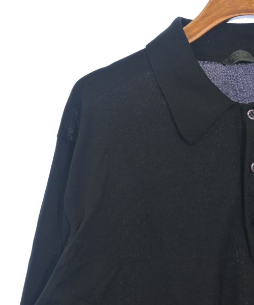 PRADA（プラダ）ニット・セーター 黒 サイズ:50(XL位) メンズ/2200711183032