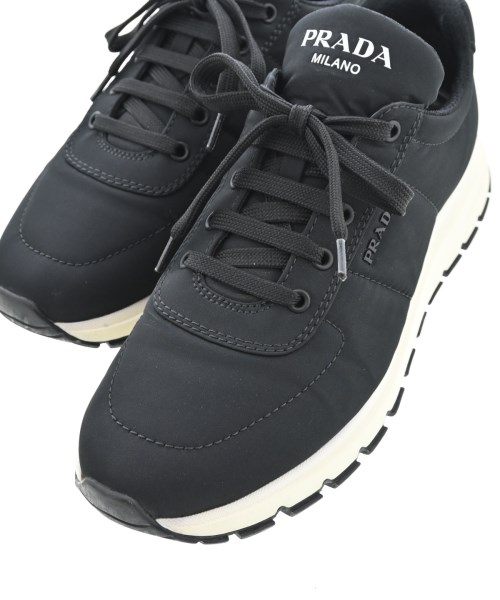 PRADA（プラダ）スニーカー 黒 サイズ:7(25.5cm位) メンズ/2200711257092