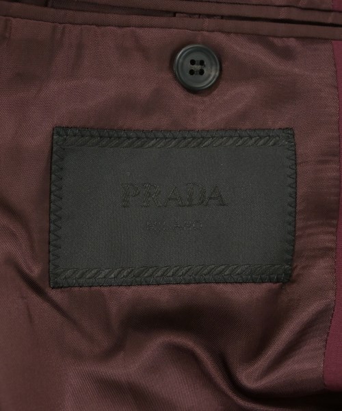 PRADA（プラダ）テーラードジャケット 赤 サイズ:46(M位) メンズ/2200711276161