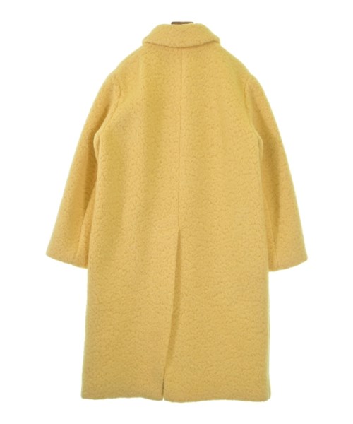 PRADA（プラダ）ステンカラーコート 黄 サイズ:38(S位) レディース/2200710714527