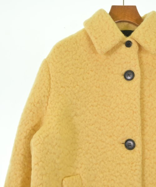 PRADA（プラダ）ステンカラーコート 黄 サイズ:38(S位) レディース/2200710714527