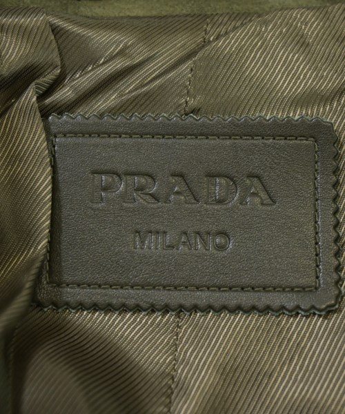 PRADA（プラダ）カジュアルジャケット カーキ サイズ:50(XL位) メンズ/2200711532014