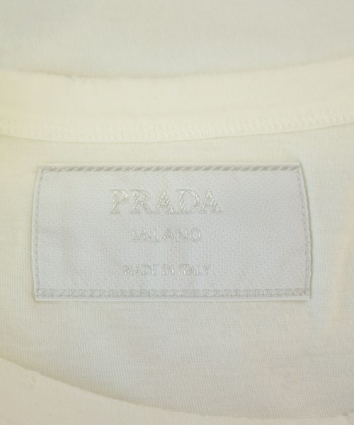 PRADA（プラダ）Tシャツ・カットソー 白 サイズ:XS レディース/2200709298083