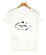 PRADA（プラダ）Tシャツ・カットソー 白 サイズ:XS レディース/2200709298083