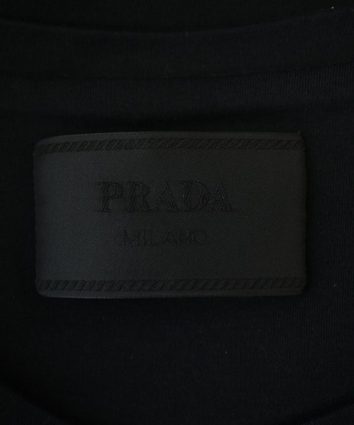 PRADA（プラダ）Tシャツ・カットソー 黒 サイズ:M メンズ/2200706634020