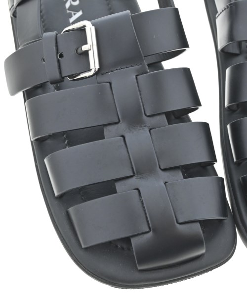 PRADA（プラダ）サンダル 黒 サイズ:UK6(24.5cm位) メンズ/2200706634068