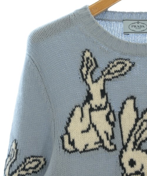 PRADA（プラダ）ニット・セーター 青 サイズ:40(M位) レディース/2200709505099
