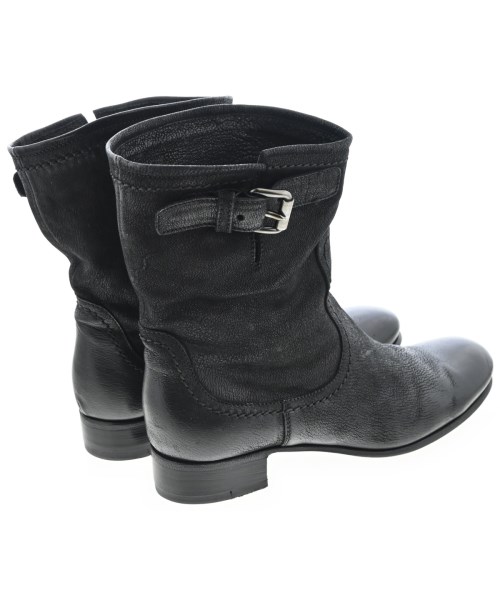 PRADA（プラダ）ブーツ 黒 サイズ:36 1/2(23cm位) レディース/2200712256049