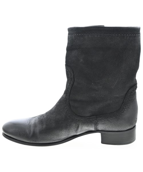 PRADA（プラダ）ブーツ 黒 サイズ:36 1/2(23cm位) レディース/2200712256049