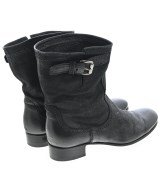 PRADA（プラダ）ブーツ 黒 サイズ:36 1/2(23cm位) レディース/2200712256049