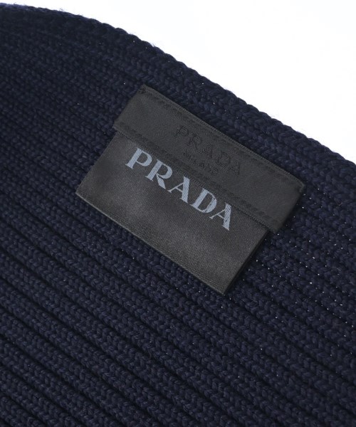 PRADA（プラダ）マフラー 紺 サイズ:- メンズ/2200712780032