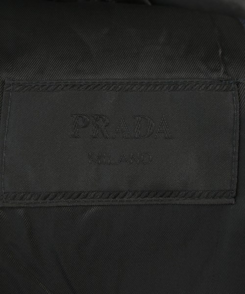 PRADA（プラダ）ステンカラーコート 紺 サイズ:46(M位) メンズ/2200712752039