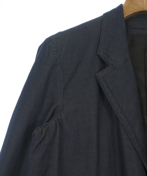 PRADA（プラダ）ステンカラーコート 紺 サイズ:46(M位) メンズ/2200712752039