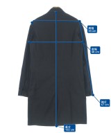 PRADA（プラダ）ステンカラーコート 紺 サイズ:46(M位) メンズ/2200712752039