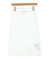 PRADA（プラダ）ひざ丈スカート 白 サイズ:2(M位) レディース/2200712752060
