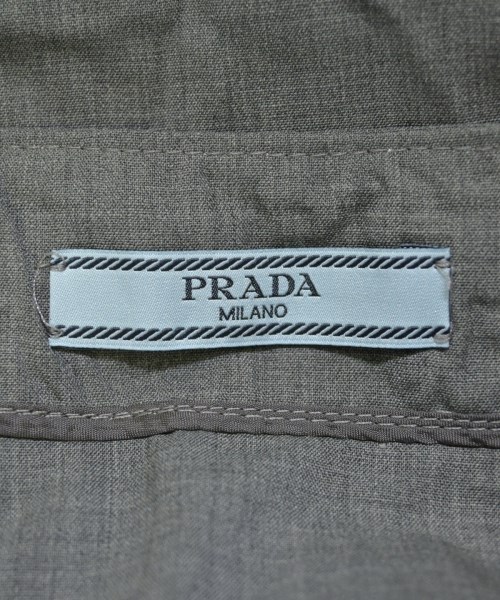 PRADA（プラダ）ひざ丈スカート グレー サイズ:38(S位) レディース/2200713578157