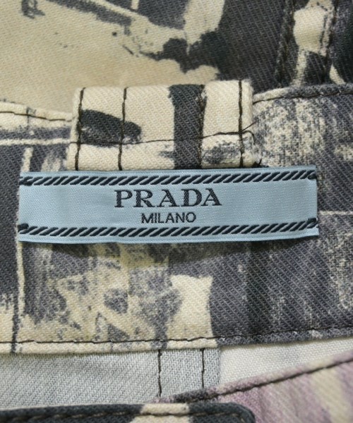 PRADA（プラダ）ひざ丈スカート 白 サイズ:38(S位) レディース/2200713578171