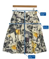 PRADA（プラダ）ひざ丈スカート 白 サイズ:38(S位) レディース/2200713578171