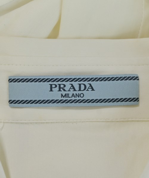 PRADA（プラダ）カジュアルシャツ 白 サイズ:38(M位) レディース/2200713578195