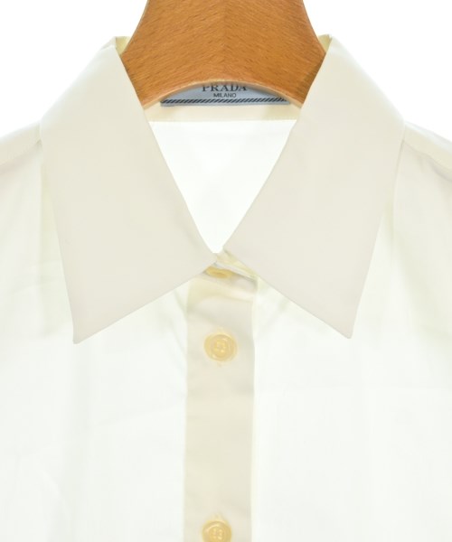 PRADA（プラダ）カジュアルシャツ 白 サイズ:38(M位) レディース/2200713578195