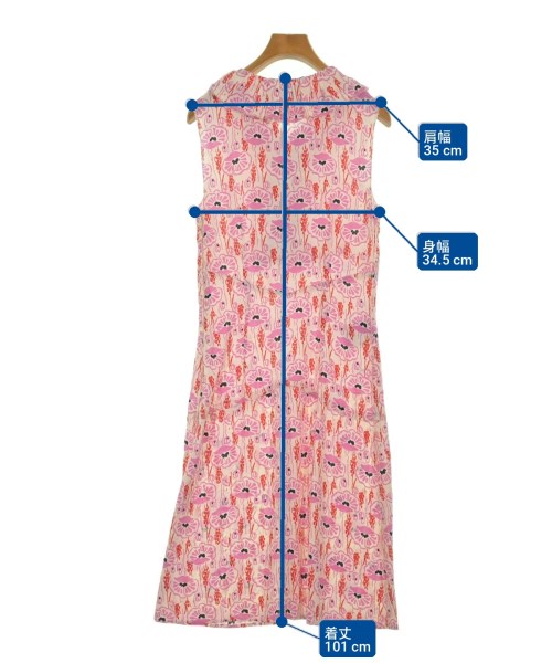 PRADA（プラダ）ワンピース ピンク サイズ:36(XS位) レディース/2200714515021