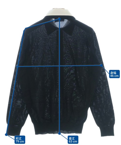 PRADA（プラダ）ニット・セーター 紺 サイズ:38(S位) レディース/2200714742014