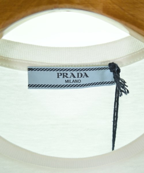 PRADA（プラダ）Tシャツ・カットソー 白 サイズ:M レディース/2200714742052