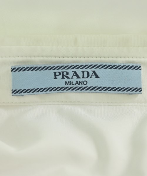 PRADA（プラダ）カジュアルシャツ 白 サイズ:38(S位) レディース/2200714742069
