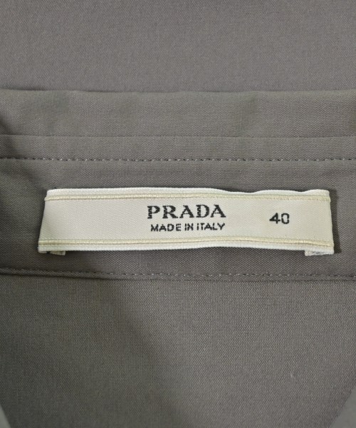 PRADA（プラダ）ブラウス グレー サイズ:40(M位) レディース/2200715536032