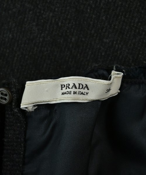 PRADA（プラダ）ひざ丈スカート グレー サイズ:38(S位) レディース/2200715559031