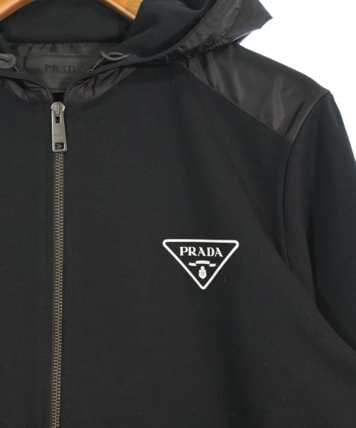 PRADA（プラダ）パーカー 黒 サイズ:M メンズ/2200715698044