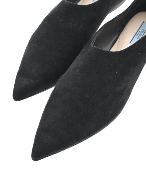 PRADA（プラダ）バレエシューズ/オペラシューズ 黒 サイズ:EU36 1/2(23cm位) レディース/2200712369244