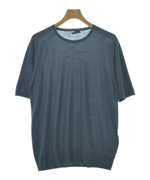 PRADA（プラダ）ニット・セーター 紺 サイズ:52(XXL位) メンズ/2200716099048