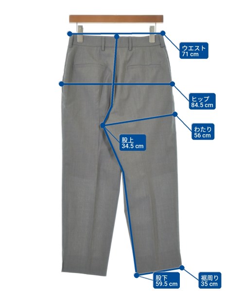 PRADA（プラダ）スラックス グレー サイズ:40(M位) レディース/2200716364023
