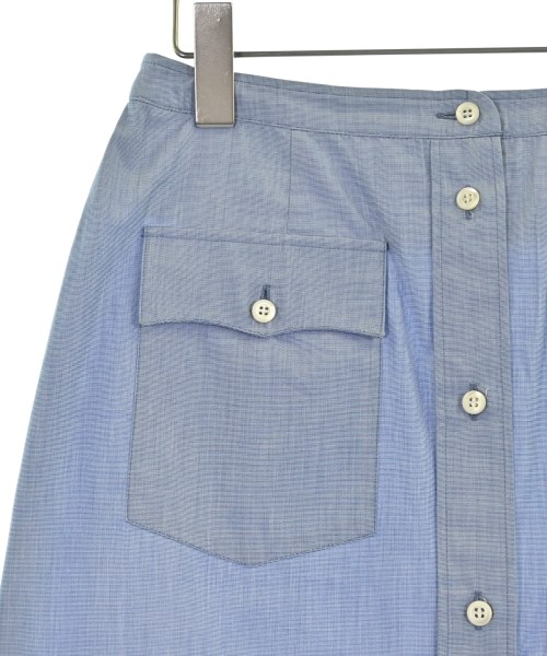 PRADA（プラダ）ひざ丈スカート 青 サイズ:38(S位) レディース/2200716379034
