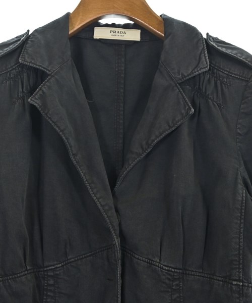 PRADA（プラダ）コート グレー サイズ:40(M位) レディース/2200716780076