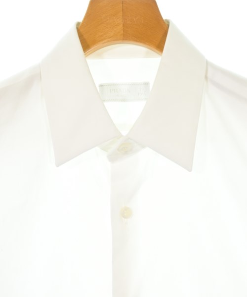 PRADA（プラダ）ドレスシャツ 白 サイズ:39(M位) メンズ/2200717310074