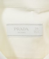 PRADA（プラダ）ドレスシャツ 白 サイズ:39(M位) メンズ/2200717310074