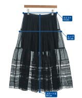 PRADA（プラダ）ロング・マキシ丈スカート 黒 サイズ:42(M位) レディース/2200717380046