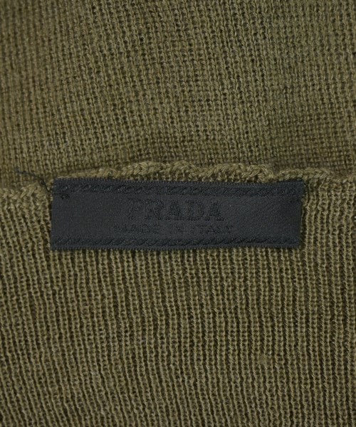 PRADA（プラダ）ニット・セーター カーキ サイズ:40(M位) レディース/2200717380053
