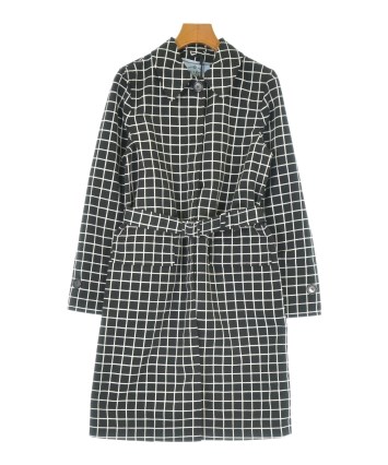 PRADA プラダ 直営店購入 コート ヴィンテージ レディース クチュール PRADA（プラダ）ステンカラーコート 黒 サイズ:36(XS位) レディース